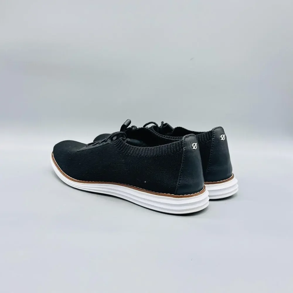 Cole Haan Shoes Womens 10 Black Knit OriginalGrand Low Top Sneakers Comfort